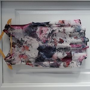 RW&Co Shear top with camisole